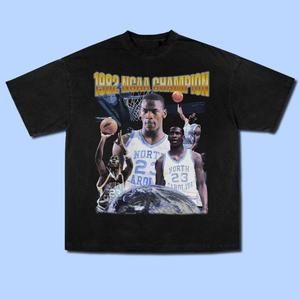 Retro Ncaa Michael Jordan North Carolina Champion Shirt, Basketball Shirt